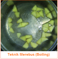 Teknik Merebus (Boiling) - Teknik Pengolahan Pangan Panas Basah (Moist Heat)