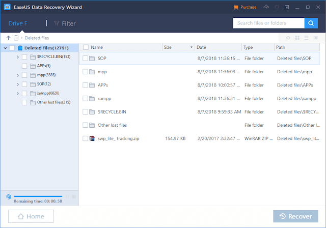 cara mengembalikan data di harddisk yang terformat