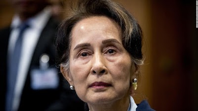 In Pic: Aung San Suu Kyi; Image Credit: CNN