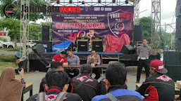 Beri Coaching Clinic Safety Riding, Satlantas Polres Gresik Ikut Meriahkan HPN 2023