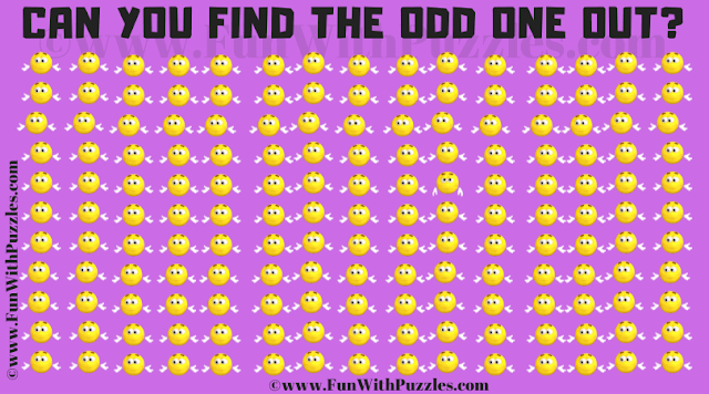 New Emoji Odd One Out Picture Puzzles-2