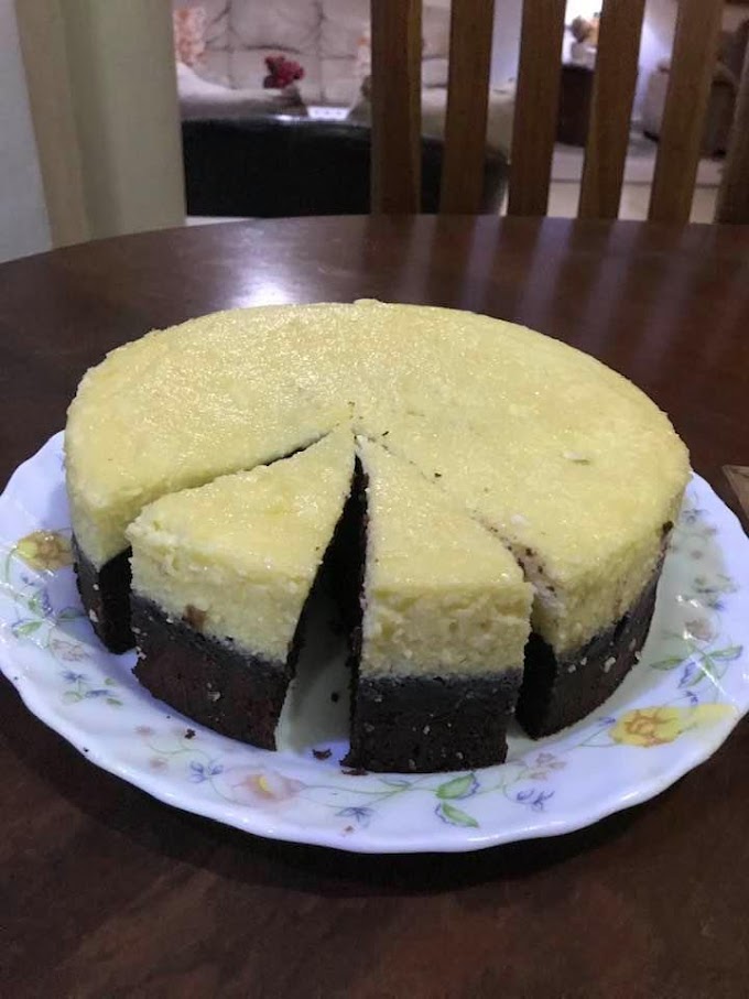 Resep Brownies Cheesecake