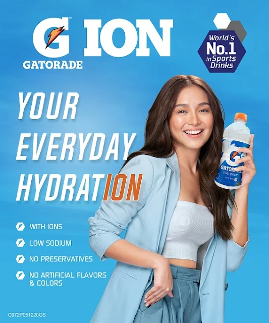 Kathryn Bernardo is the newest face of Gatorade Ion