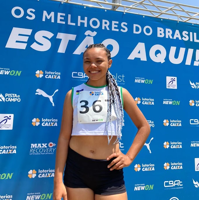 Jovem rondoniense do atletismo disputa Brasileiro Sub-23 em Cuiabá e mira voos altos: "Me tornar uma das melhores"