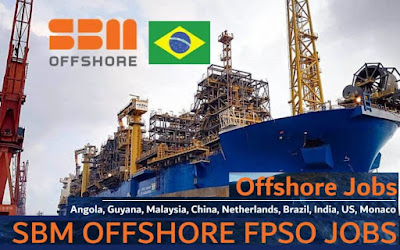 SBM Offshore Job Vacancies Guyana, France, Brazil