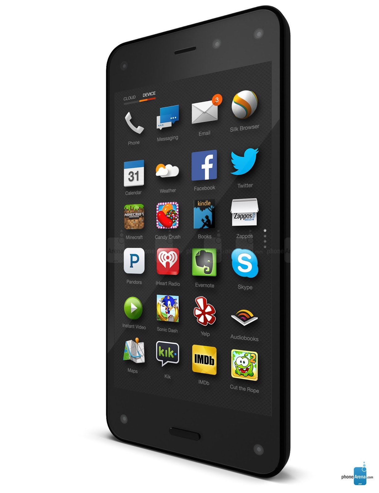 Smartphone 3D Amazon Resmi Diluncurkan