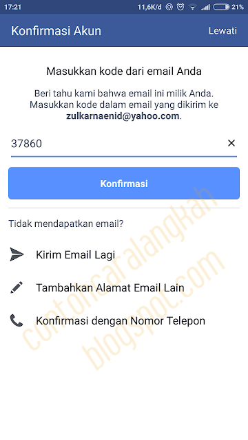 Daftar FB | Cara Mendaftar Facebook Lewat HP Android Dengan Aplikasi Full Verifikasi Email