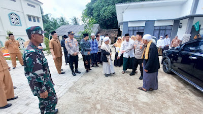 Wakapolda Lampung Hadiri kegiatan Groundbreaking Pembangunan Masjid Raya Al-Bakrie Lampung