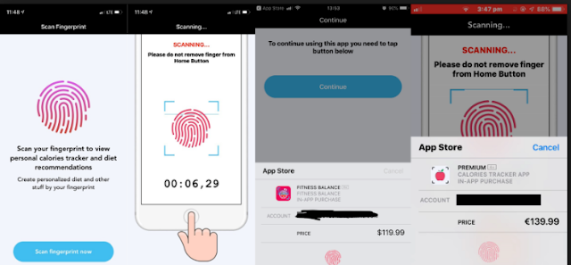 Two iOS fitness apps tricked users into making TouchID payments 