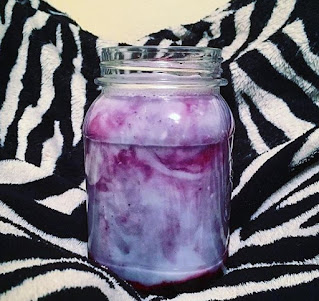 Plant-Based Blueberry Smoothie