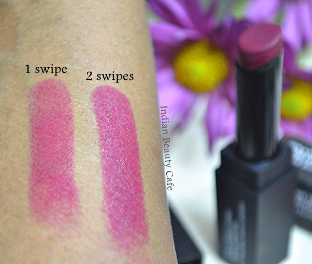 Sugar Its a Pout Time Vivid Lipstick The Big Bang Berry Swatches