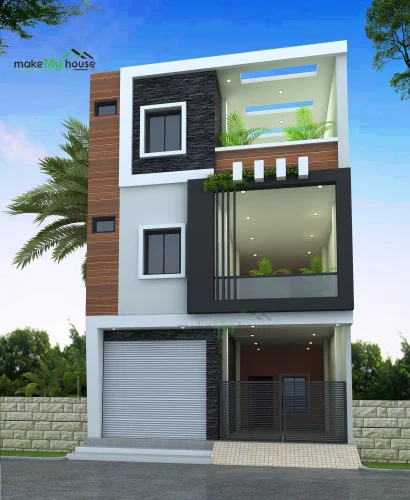 Small Duplex House Design - Small Modern Two Storey Duplex House Design Pictures - Duplex house design - NeotericIT.com