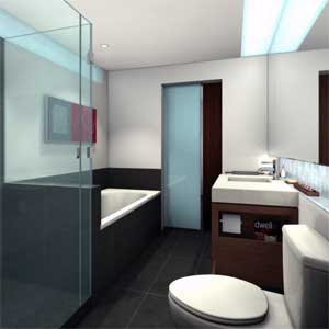 Kamar Mandi Minimalis Modern on Interior Kamar Mandi Sederhana  4    Desain Kamar