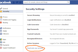 How to Deactivate your Facebook Account?