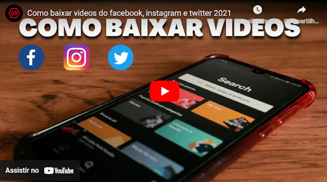 Vídeo YT como baixar vídeos pelo celular