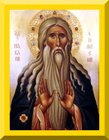 Saint Macarius of Egypt Icon