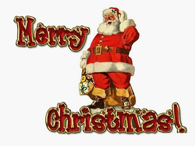 Merry Christmas Santa Claus HD Wallpaper Free