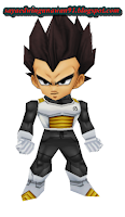 Papercraft Vegeta (OAV 2015 Skin)