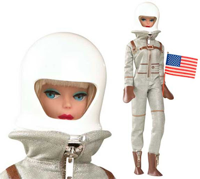 Barbie doll as astronaut