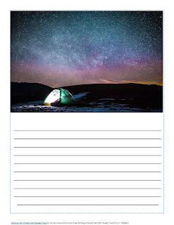 Camping Writing Prompts Free PDF Instant Download August 2021