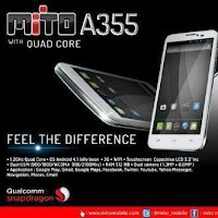 Harga HP Mito Android Touch Screen Qwerty Terbaru Agustus 2013