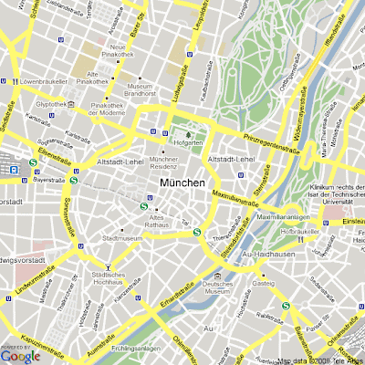 Good street map of Munich