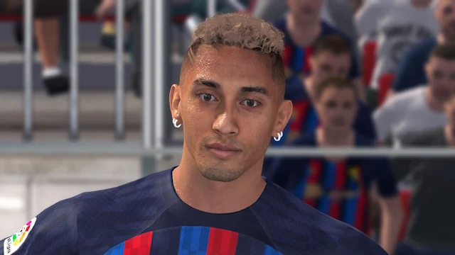 Raphinha Face & Tattoo For PES 2017