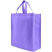 Biobags bolsa ecológica no tejida de polipropileno, para personalizar con el logo de tu marca, color lila.