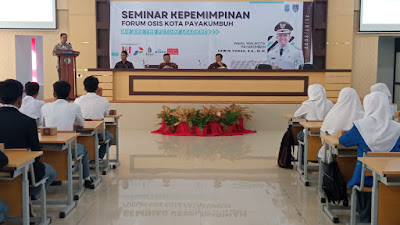 Forum OSIS Payakumbuh Gelar Seminar Kepemimpinan