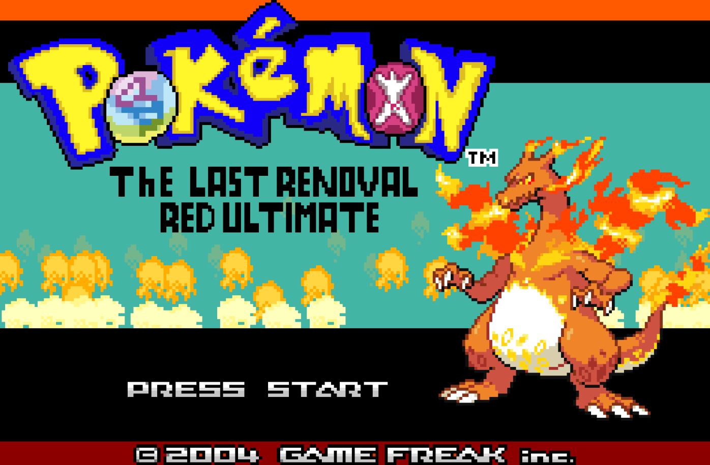 Pokemon The Last Renoval Red Ultimate para GBA Imagen Portada