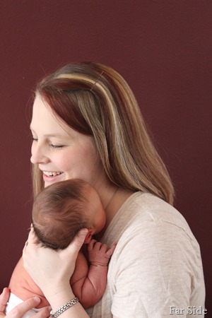 Stacey and new baby boy