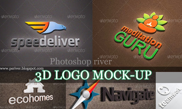Photorealistic 3D Logo Mockup Pack Free Download