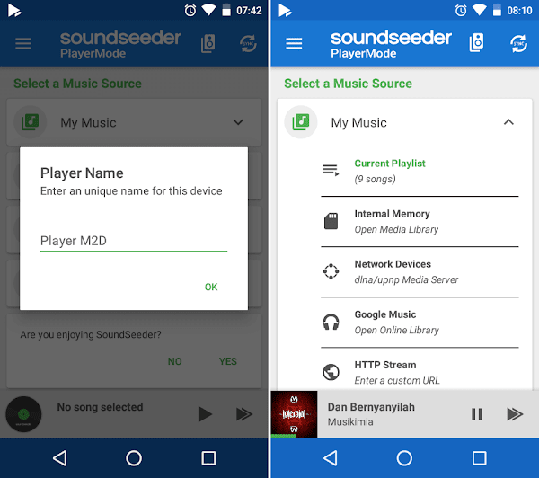 Memutar musik dari Android dan menyambungkannya ke speaker bluetooth mungkin sudah biasa k Teknik Mengubah Android Menjadi Chromecast Audio [Membuat Speaker Wifi Multi-room]