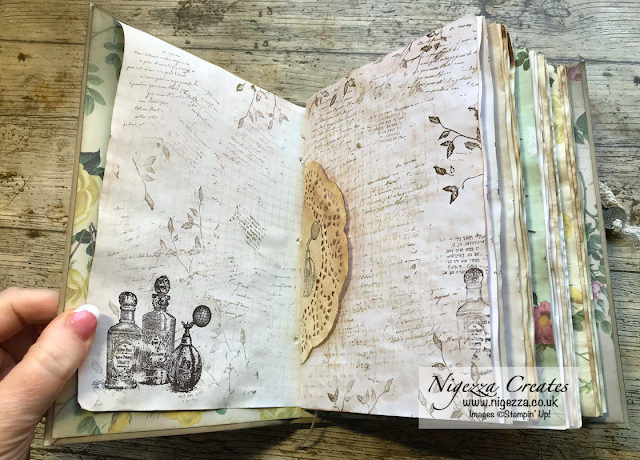 Nigezza Creates a Junk Journal using Stampin' Up! and her stash! 