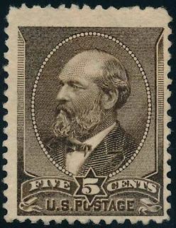 US 5¢ 1882 James A. Garfield