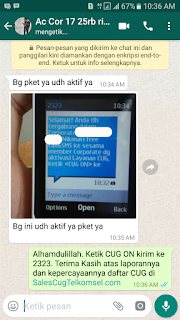 Testimoni Sales CUG Telkomsel 13 Desember 2017