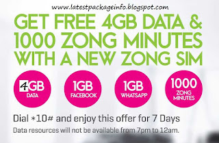 Zong New Sim offer 2020 | Complete Details