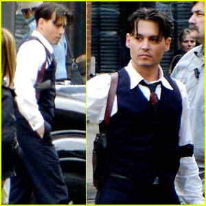 Men's Fashion Haircut Styles With Image Johnny Depp 'John Dillinger' Hairstyle Picture 2