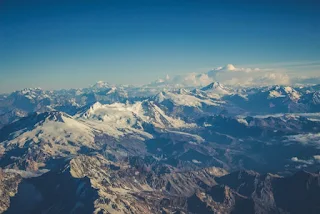 Andes mountain range.