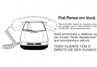 MANUAIS DO PROPRIETÁRIO GRÁTIS: MANUAL DO FIAT UNO 1995