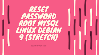 Cara reset password user root MySQL