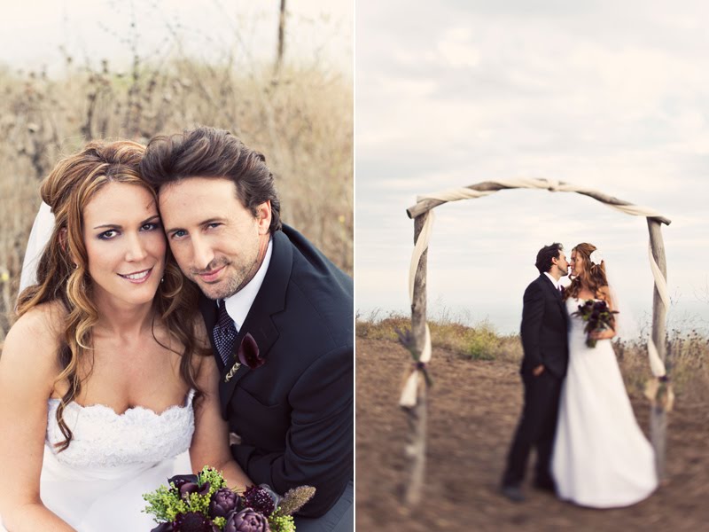 Eileen and Ian celebrated their country style wedding at the Orella Ranch in 