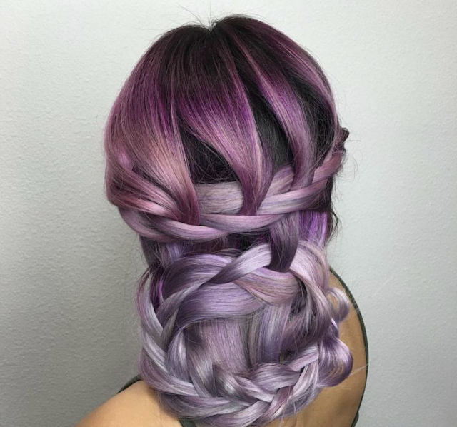 purple hair colour 2020