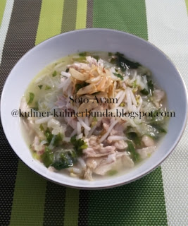 aneka olahan ayam, aneka soto, soto segar