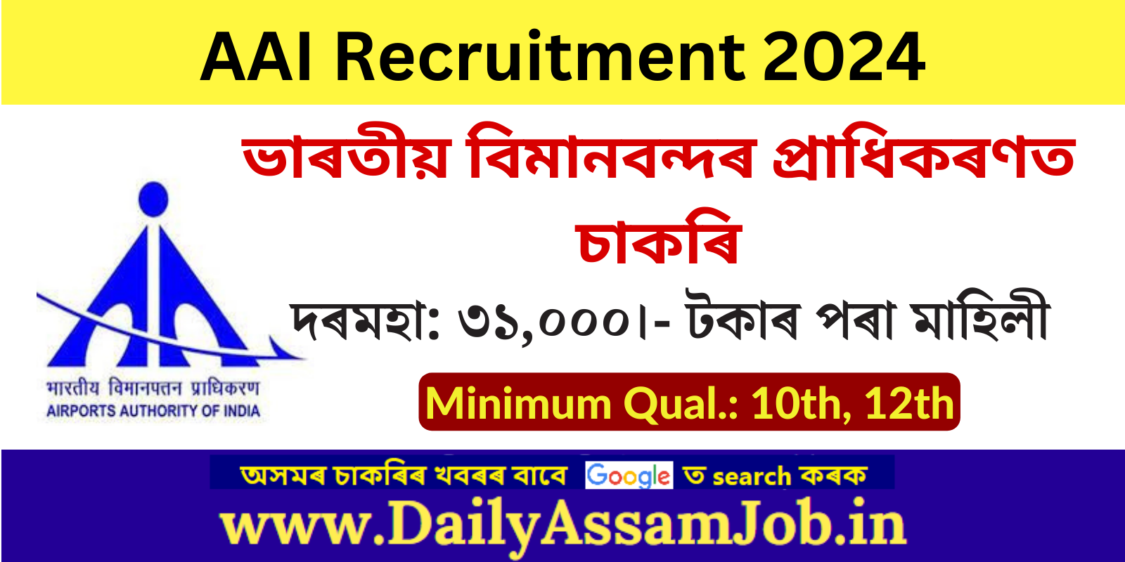 Airports Authority of India Recruitment 2024