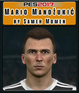 PES 2017 Faces Mario Mandžukić by Sameh Momen