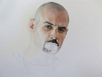 how to make portraits using pastel pencils ζωγραφικη ρεαλισμος
