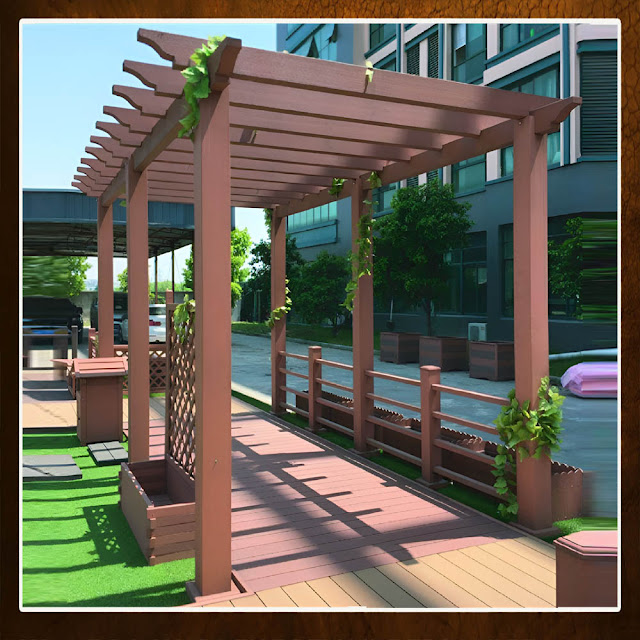 Wood Plastic Composite Pergola