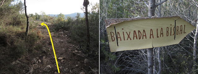 LA BISBAL DEL PENEDÈS - ROTLLAT - FONDO DEL TOTARREU - COLL DELS CARRERS - LA COSTA SEGUINT BARRAQUES DE PEDRA SECA, Coll dels Carrers - El Montmell