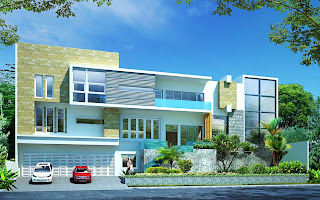 3d rumah tinggal